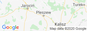 Pleszew map